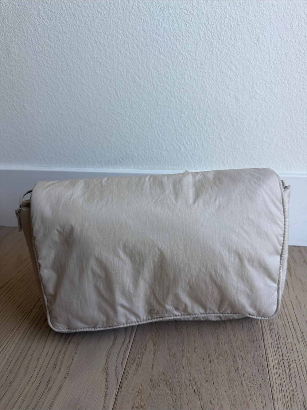 Calpak Convertible Stroller Caddy Crossbody
in Oatmeal